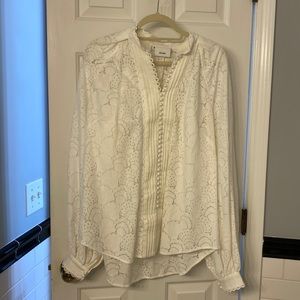 Acler women’s blouse. Color-white/size-8